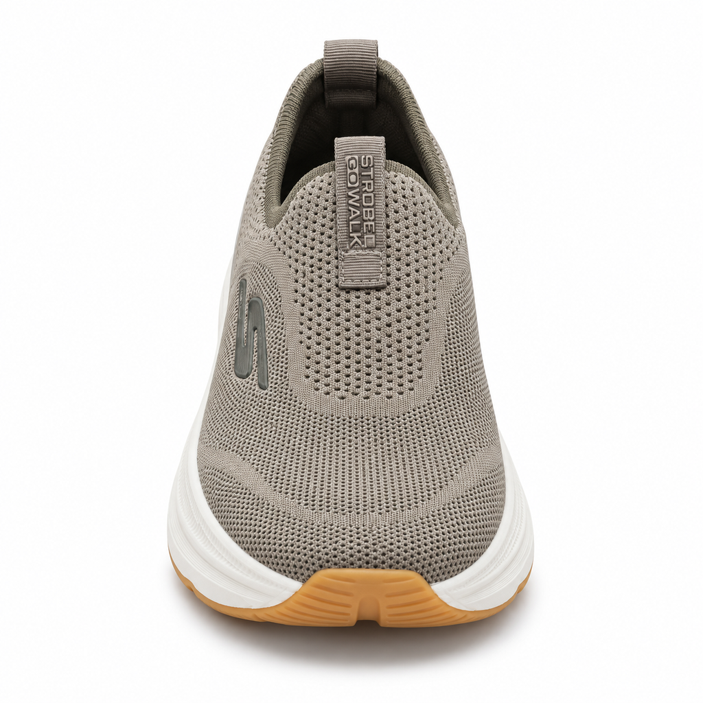 MAX RUN PREMIUM MEN SLIP-ON BEIGE SKECHER | SBG01