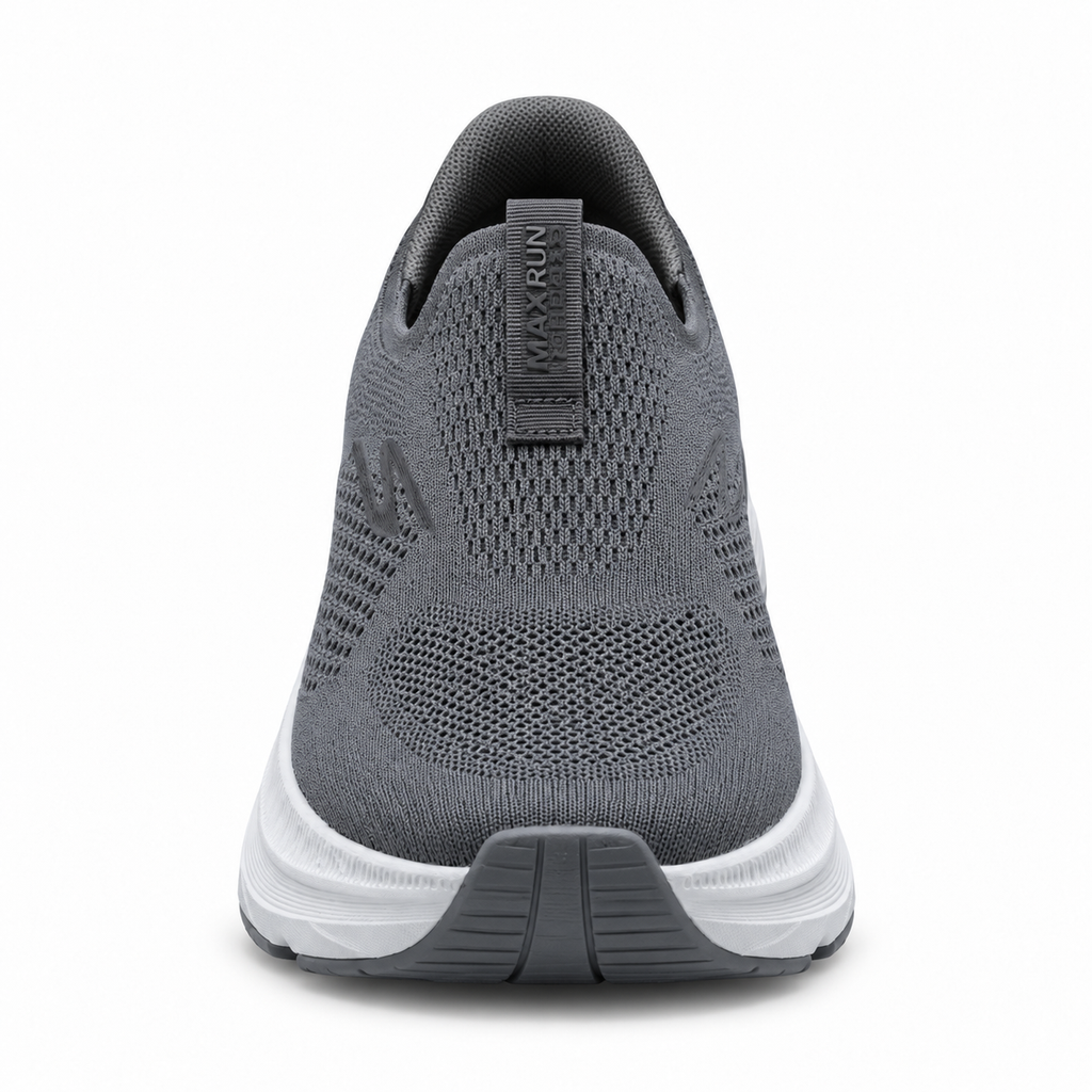 MAX RUN PREMIUM MEN SLIP-ON GREY SKECHER | SGY01